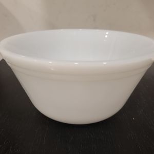 Vintage White Federal Bowl